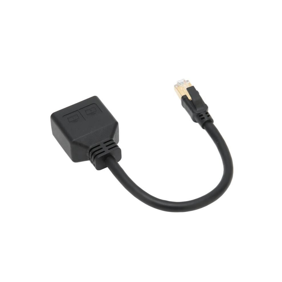 To 2 Port Rj45 Splitter Adapter, Ethernet Cable Extension, Stable And Durable Connection 6083684958908