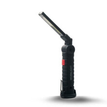 Multifunktionale, wiederaufladbare, magnetische Falttaschenlampe, Inspektionsleuchte für Zelte und den Einsatz im Freien