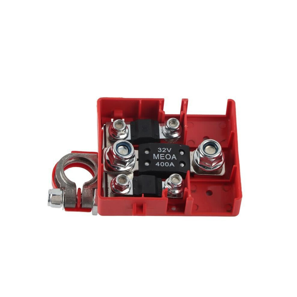 32V 400A Fused Distribution Terminal Battery Connector, Durable Hardware Sleeve For Vehicle And Electrical Installation 6083684958342