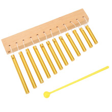 12 Key Composite Wood Metal Wind Chime