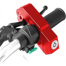 Blocco per manubrio di moto, antifurto per scooter e ATV, protezione sicura per ciclomotori e veicoli fuoristrada.