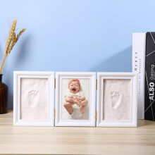 Baby-Fuß- und Handabdruck-Set für die Baby-Ausstattung, dekorativ und praktisch