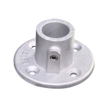 Ronde buisadapter Aluminiumlegering Ronde buis-baseren