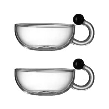 Tea Pot Set 20oz Heat-Resistant Glass with Removable