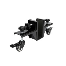 Heavy Duty Door Mounting Hardware Kit for 1-10/32in and 1-30/32in Pre-Hung, Front Doors - Hanging Clamp, Panel Lift Cart