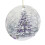 Purple Ceramic Pine Tree Ornament 3 Inch 1