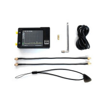 Handlicher Mini-Spektrumanalysator mit 2,8-Zoll-Display, 100 kHz bis 960 MHz, ESD-geschützte Version