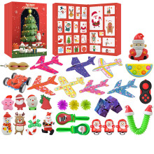 (JR07) Christmas Advent Calendars Countdown Advent Calendar Boys Girls Kids Party Favors Classroom Prizes Xmas Gift