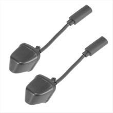 L+R New Windshield Heated Washer Sprayer Nozzle Jet 61667046060 for BM