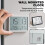 Ultra Thin Digital Wall Clock LCD Display 5