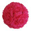 Bola de rosa artificial de 20 cm, flor de plástico para decoração de casa. 2