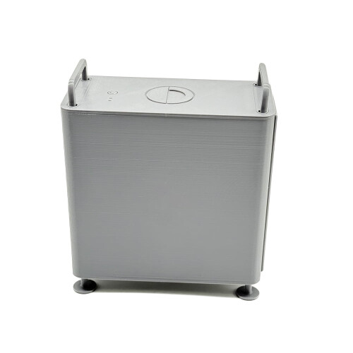 Mini Chassis for Mac Mini M4/M4 Pro 2024, 3D Printed Vertical Computer Case Protective Chassis Dustproof Bracket Storage Stand DIY PC Part 2