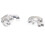 3D Crystal Puzzle Simulated Skull Head 1