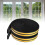 Black Draft Seal Strip 0.4x0.2 39ft for Doors 1