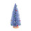 Blue Plastic Christmas Tree Decoration 25 x 5 x 5 cm 1