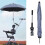 360 Adjustable Baby Stroller Parasol 75cm Blue 3