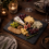 True Face 6 Pack Natural Slate Cheese Serving Board Paltter 9
