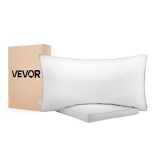 VEVOR Bed Pillows for Sleeping, Set of 2, King Size Luxury Quality Hotel Pillows with Original Down Alternative Filling, Supportive and Fluffy,