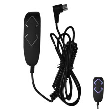 Fromann Recliner Remote Hand Control Chair Electric Controller Replacement Remote Handset with Backlight 2 Button 5 Pin for Lift Chairs Power