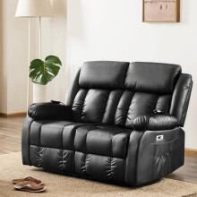 BSTSEL Electric Recliner Armchair For the Elderly with Massage & Heat, Extended Footrest, USB+Type C Ports, Electric Recliner Chair for Living Room
