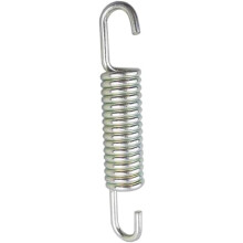 Wpppan 1Pc Silver 3-5/8" Stainless Steel Replacement Recliner Sofa Mechanism Tension Spring - Long Neck Hook Recliner Replacement Parts Bed