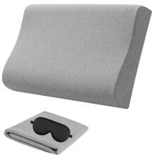 Replacement Pillow Cover for Memory Foam Neck Pillow,Soft Cotton Pillow Protector for Neck Cervical Pillow,Latex Pillow
