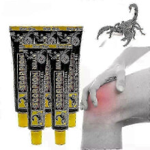 (5pc) Scorpion Ointment for Pain Relief - Strong Cream Targeting Muscle Pain, Neuralgia, Acid Stasis, Rheumatism & Arthritis
