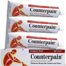 (5) Thailand Counterpain Hot Analgesic Balm Treatment Muscle Aches And Pain Relieve Pain Balm Rheumatoid Arthritis Ointment 120g
