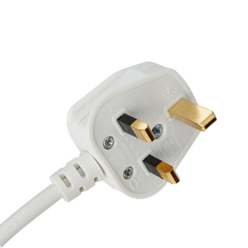 Masterplug 4 Socket Individually Switched Extension Lead Power Strip 2M 1