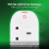 Masterplug 4 Socket Individually Switched Extension Lead Power Strip 2M 4