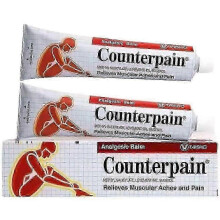 (2pcs) 1-5x Pack of 120g Counterpain Thailand Balm - Analgesic Ointment for Muscle & Rheumatoid Arthritis Pain Relief