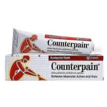 (1pc) 1-3 Packs of Counterpain Ointment for Sports Sprains and Muscle Soreness (120G Each)