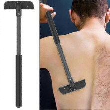 Long Handle Back Shaver for Smooth Hair Removal,11.4 Inch Beauty Tool for Effortless Back Grooming and Personal Care