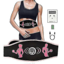 EMS Vibration Slimming Belt for Home Fitness,Abdominal Trainer & Toning Equipment for Waist,Arm,Leg Workouts
