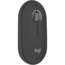 Logitech Pebble Mouse 2 M350s Slim Bluetooth Wireless Mouse, Portable, Lightweight, Customisable Button