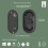 Logitech Logitech Pebble Mouse 2 M350s Slim Bluetooth Wireless Mouse, Portable, Lightweight, Customisable Button 6