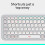 Logitech Logitech POP ICON KEYS Wireless Bluetooth Keyboard, Comfortable Typing, Programmable Keys, Easy-Switch Between up to 3 Devices 4