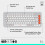 Logitech Logitech POP ICON KEYS Wireless Bluetooth Keyboard, Comfortable Typing, Programmable Keys, Easy-Switch Between up to 3 Devices 7