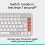 Logitech Logitech POP ICON KEYS Wireless Bluetooth Keyboard, Comfortable Typing, Programmable Keys, Easy-Switch Between up to 3 Devices 8