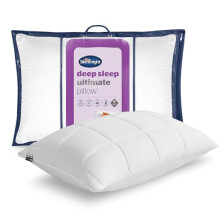 Silentnight Deep Sleep Ultimate Pillow - Luxurious Comfort Down-Like Fibadown Fibres and Soft Cosy Quilted Cover - Bouncy & Plump Bed Pillow for Side