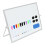 Magnetische Tisch-Whiteboard-Tafel, doppelseitig, 10 Marker 2