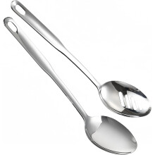 Stainless Steel Cooking Spoon Set 12.8-Inch