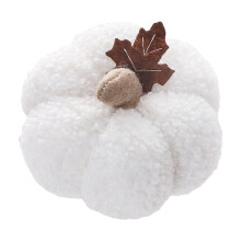 3.7x2.3 Inch Artificial Mini Plush Pumpkins Decorations Tiny Autumn Thanksgiving Decor for Home Farmhouse Harvest Display Decorative Centerpiece
