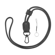 Name Tag Lanyard Lanyards for Neck Key Id Badges Staff Black