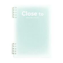 B5 Horizontal Thickened Spiral Notebook Excerpt with Colorful Plastic Cover, Student Notebook (Quality Paper)