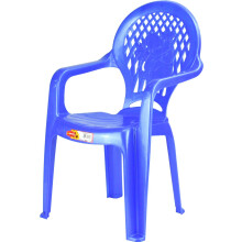 Sterling Ventures Sturdy Plastic Children's Chair with Hippo Design (Blue)