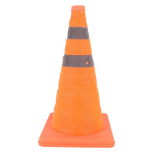 Lightweight Foldable Cone 17.72in Orange