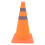 Lightweight Foldable Cone 17.72in Orange 1