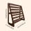 Wood Earring Display Stand for Stud and Hook Earrings 1 Pack 3