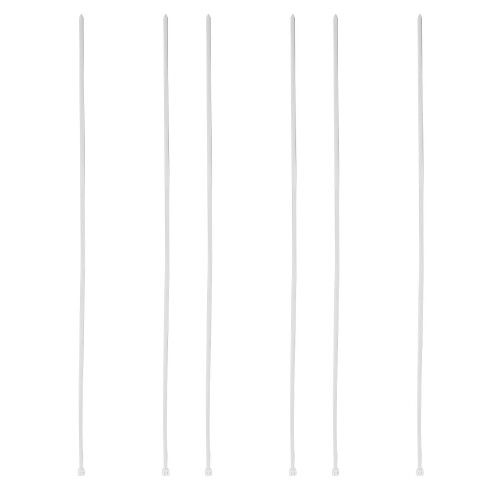 White Nylon Cable Ties Heavy Duty 100
